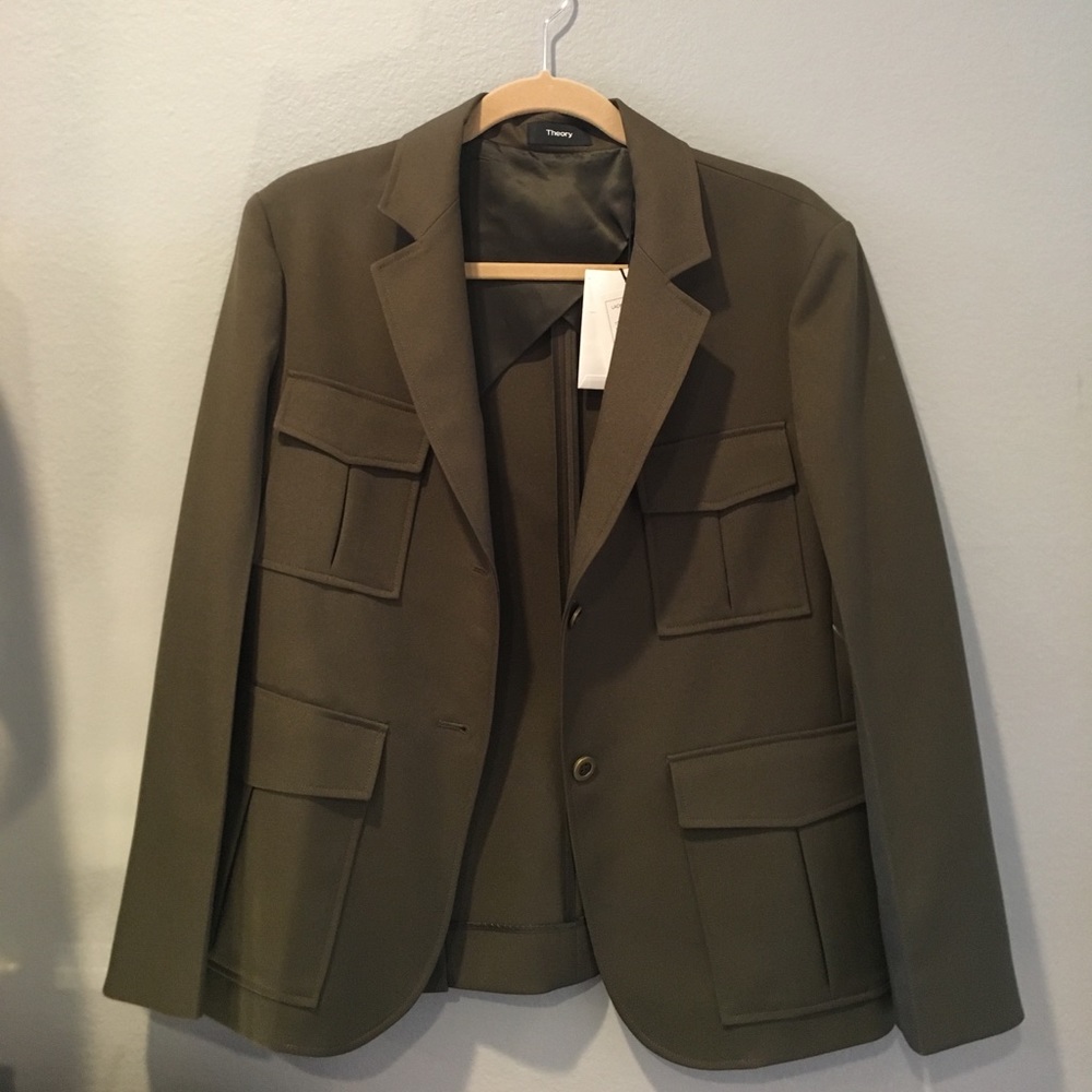 Army Green Theory Blazer/Jacket